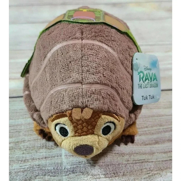 Disney Raya & The Last Dragon Plush Tuk Tuk Stuffed Animal Just Play 7" New - Picture 1 of 5